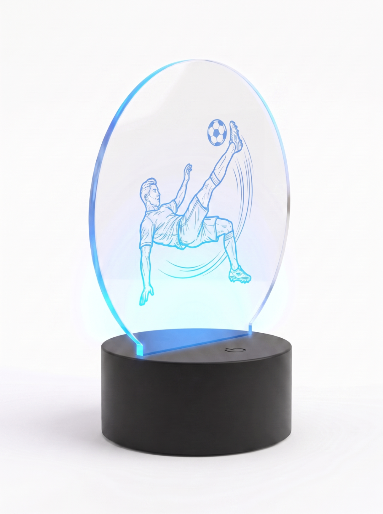 Lampe Acrylique Retournée Légendaire